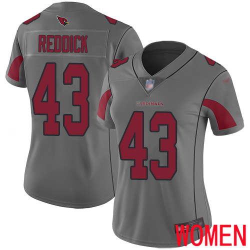 Arizona Cardinals Limited Silver Women Haason Reddick Jersey NFL Football 43 Inverted Legend